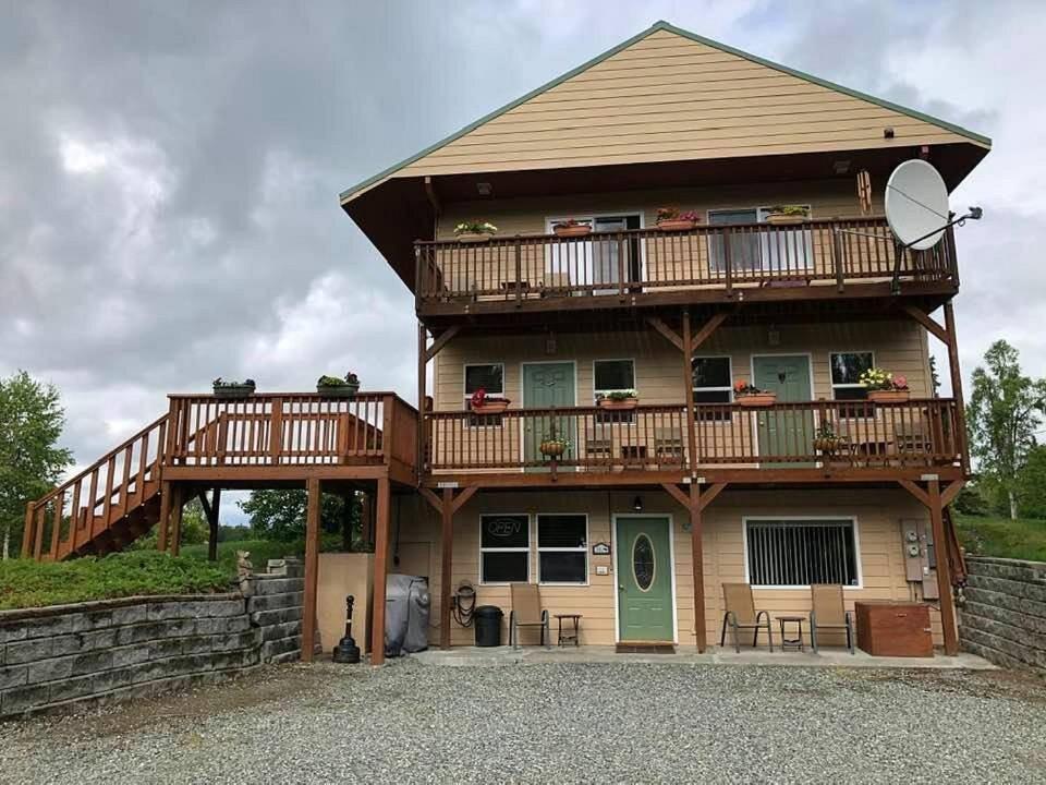 Mckinley View B&B Trapper Creek Exteriör bild